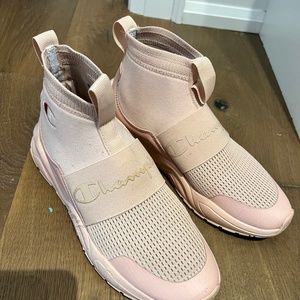 Pink champion running shoes